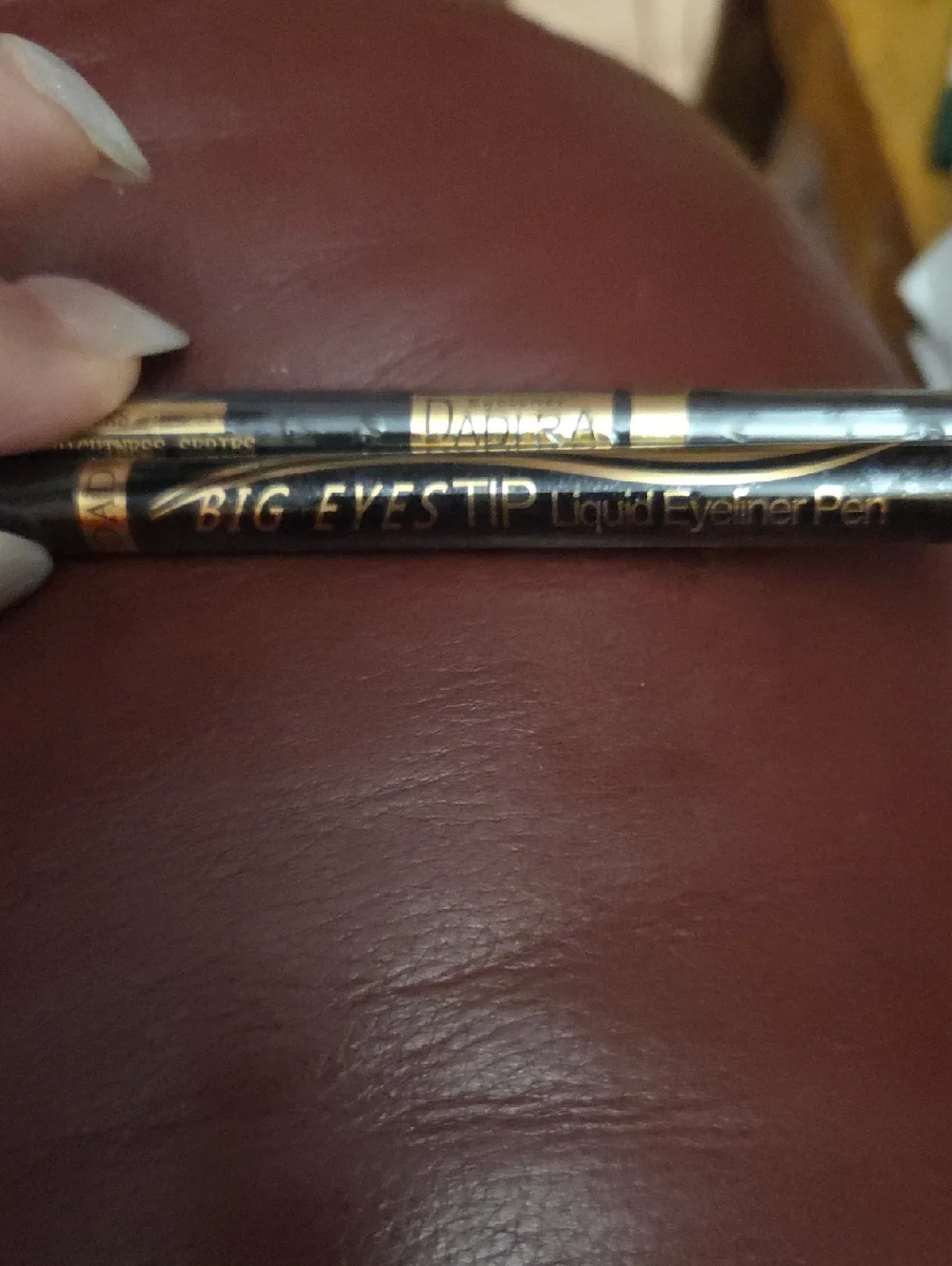 Big Eyes Tip Liquid Eyeliner Pen - Black And Brown